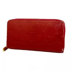 ルイ・ヴィトン(Louis Vuitton) ルイ・ヴィトン 長財布 ヴェルニ ジッピーウォレット M91732 ルージュグルナディーヌレディース