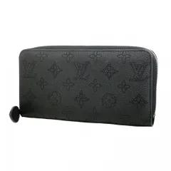 ルイ・ヴィトン(Louis Vuitton) ルイ・ヴィトン 長財布 マヒナ ジッピーウォレット M61867 ノワールレディース