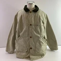 04w6196▽※【中古】エルエルビーン L.L.Bean ダック ハンティングジャケット L ベージュ ヴィンテージ【八王子店】