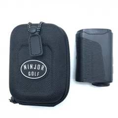 【美品】ニンジャーゴルフ レーザー距離計 黒 収納ケース付 通電確認済 ゴルフ NINJOR GOLF