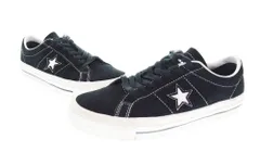 コンバース CONVERSE ONE STAR SUEDE コンズ ワンスター メンズ靴 スニーカー ブラック 26cm 103S-1517