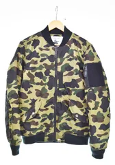 アベイシングエイプ A BATHING APE  1ST CAMO NYLON TWILL MA-1ファーストカモ ジャケット 001LJE701009X ジャケット マルチカラー Mサイズ 103MT-4049のサムネイル