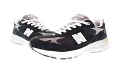 ニューバランス new balance MR993BK MADE IN U.S.A.スウェード メンズ靴 スニーカー ブラック 28cm 103S-1520