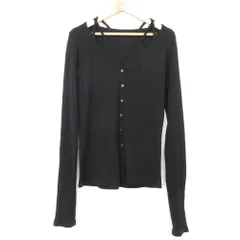 美品 24AW MURRAL ミューラル Ivy cardigan Vネック リブニット カーディガン サイズ2 ブラック レディース 古着 中古 USED 美品 24AW MURRAL ミューラル Ivy cardigan Vネック リブニット