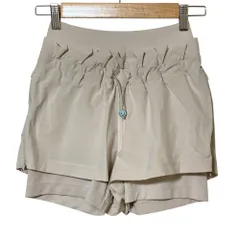 adidas by Stella McCartney アディダスバイステラマッカートニー ショートパンツ XS ベージュ レディース 古着 中古 USED