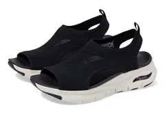 スケッチャーズ レディース シューズ ヒール SKECHERS Arch Fit City Catch Black ブラック