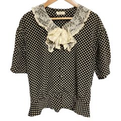 y2k イタリア製Antonio Marras パフスリーブペプラム風ブラウス - メルカリ