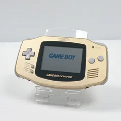 美品 ゲームボーイアドバンス ゴールド 動作確認済み ボタンゴム交換済み Nintendo Gameboy Advance GBA 管理番号M1463