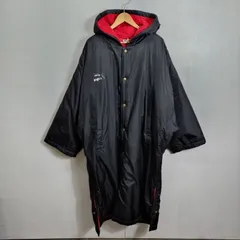 PUMA プーマ ベンチ コート 裏ボア スポーツ 観戦 トレーニング アウター 古着 ブラック系 B847