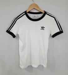 アディダス 3本線 リンガー Tシャツ XS