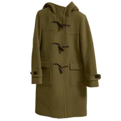 良品 UNITED ARROWS green label relaxing ユナイテッドアローズ グリーンレーベルリラクシング ダッフルコート サイズ34 グリーン レディース 古着 中古 USED