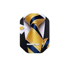 [DiBanGu] ネクタイ ビジネス用 ストライプ ネクタイセット 人気 ギフトボックス メンズ フォーマル 入学式 二次会 スーツマッチング 1