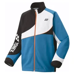 YONEX(ヨネックス) ユニ裏地付ウィンドウォーマーシャツ テニス・バドミントン ウェア（ユニ） -70100、(035)マリンブルー