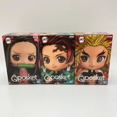 鬼滅の刃 Q posket SPECIAL COLOR ver. 竈門炭治郎 竈門禰豆子 煉獄杏寿郎 フィギュア 3種セット バンプレスト バンダイスピリッツ Qposket まとめ売り【未開封】F-5-7