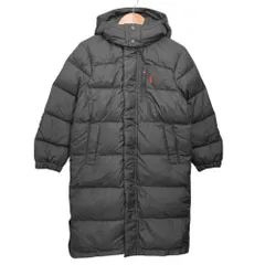 美品 POLO RALPH LAUREN ポロラルフローレン ロングダウンコート キッズサイズ140 ブラック キッズ 古着 中古 USED
