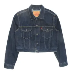 美品 Levi's リーバイス TYPEⅢトラッカー ジャケット ブルゾン デニム Gジャン ジージャン サイズS インディゴブルー メンズ 古着 中古 USED