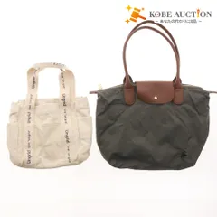 ■ アングリッド ビバリーヒルズポロクラブ トートバッグ 2点セット まとめ売り 別注 ハンドルラージ オフホワイト カーキ 未使用含む