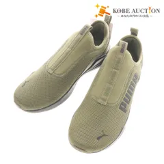 ■ プーマ PUMA スニーカー 385881 06 靴 スリッポン ワイヤード ラピッド メンズ レディース 26cm カーキ 未使用 箱付き