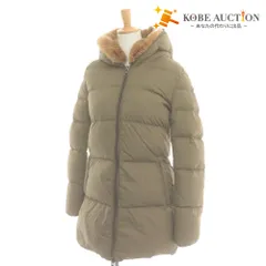 ■ デュベティカ DUVETICA ダウンジャケット ダウンコート アウター ARWEN レディース 40 (M相当) カーキ 付属品付き