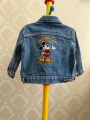 【Size 80】vintage ミッキー ×  BIG JOHN デニムジャケット