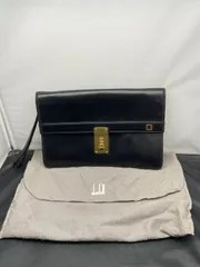 ダンヒル 　 レザー セカンドバッグ B25054535