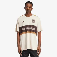 【送料無料・匿名配送】adidas アディダス ロサンゼルスFC 2024 サード シャツ ベージュ リネン 新品 正規品 日本未発売 LAFC