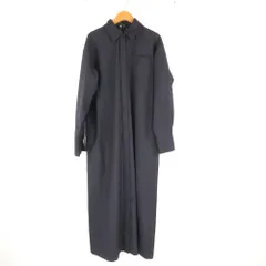 未使用 UNTITLED アンタイトル 153-59402 シャツワンピース 1点 0 XS ポリエステル 他 長袖 ロング丈 レディース AM8052A30 