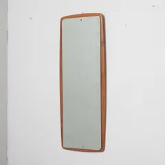 イギリス ヴィンテージ ウォールミラー 北欧 スタイル 木製 ミッドセンチュリー モダン 姿見 壁掛け 鏡 全身鏡 英国 ビンテージ 95204