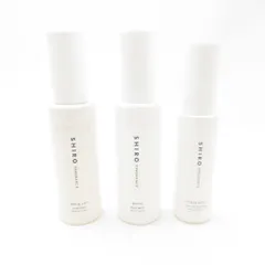 shiro シロ ホワイト ホワイトリリー チアアップル 香水 3点 80ml 40ml ヘアミスト オードパルファン 残量多 BO11462AK