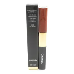 CHANEL シャネル ル ルージュ デュオ ウルトラ トゥニュ 196 リップカラー リップグロス 4.5ml 3.5ml レッド ブラウン BY11474A2