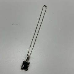 シルバー925 オニキス Bizarre ビザール カテドラル クロスネックレス 