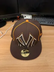 ニューエラ 59FIFTY NEW YORK ブラウン 7 5/8 60.6cm