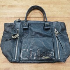 エ*マ様 クロエ Patsy パッツィ レザー スタッズ トートバッグ