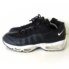ナイキ NIKE 希少 エアマックス 95 ネクストネイチャー ブラック ホワイト WMNS AIR MAX 95 Next Nature スニーカー 26.5cm 黒 白 くつ 靴 シューズ 希少サイズ