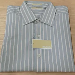 【新品】MICHAEL KORS マイケルコース ストライプシャツ 新品タグ付き 16 34/35 Mサイズ