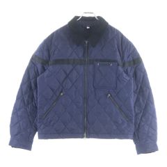 Burberry ネイビー キルティングジャケット Mサイズ - メルカリ