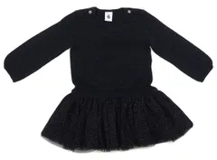 【プチバトー/PETITBATEAU】ワンピース 80サイズ 女の子【子供服・ベビー服】（2061359）