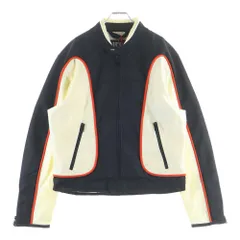 DIESEL (ディーゼル) BIKER JACKET マルチポケット オーバルロゴデザイン バイカージャケット ベージュ A06132