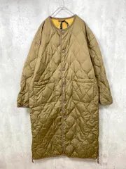 TION×BEAMS LIGHTS タイオン ビームス 別注 ミリタリー キルティング コート size表記なし/茶 ◆■◎レディース