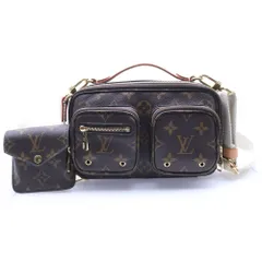 LOUIS VUITTON (ルイヴィトン) モノグラム ユーティリティ クロスボディ 2WAYショルダーバッグ M80446 ブラウン