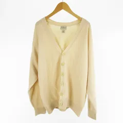 エルエルビーン L.L.BEAN 90’S カーディガン ニット ベージュ ウール L ヴィンテージ オールド トップス