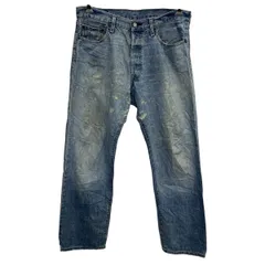 メキシコ製 Levi's 501 デニムパンツ w33 ライトブルー リーバイス ボタンフライ アメカジ デニム ジーンズ 2602-363