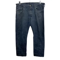 メキシコ製 Levi's 501 デニムパンツ W38 ブラック リーバイス ボタンフライ ビッグサイズ アメカジ デニム ジーンズ 2602-365