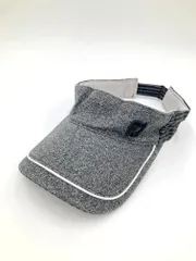 FootJoy フットジョイ FJWHW1906 ゴルフ ストライプ バイザー グレー ■■レディース