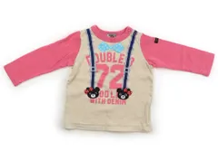 【ダブルＢ/DoubleB】Tシャツ・カットソー 90サイズ 女の子【子供服・ベビー服】（2062598）