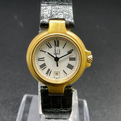 Dunhill Millennium ダンヒル腕時計 ゴールド メンズ 新品電池 - メルカリ