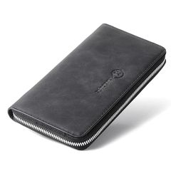 [FSD.WG] Men's Leather Long Wallet, Large Capacity, Slim, Business, Stylish, Coin Purse, Gift, Gentleman's Wallet, 1