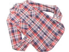 BEAMS ビームス チェック シャツ sizeS/赤 ◇■ メンズ