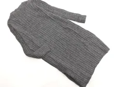 la.f... ラエフ ロートレアモン ウール100% リブ ニット ワンピース size2S/グレー ◇■ レディースのサムネイル
