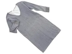 James Perse ジェームスパース スウェット Vネック Iライン ワンピース size0/グレー ◇■ レディースのサムネイル